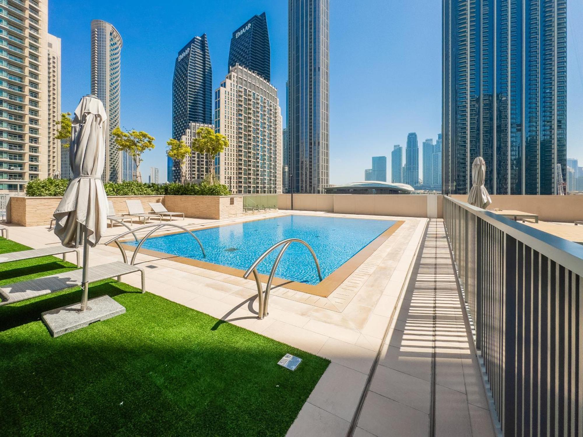 Luxury Downtown 5mins Walk To Burj Khalifa *