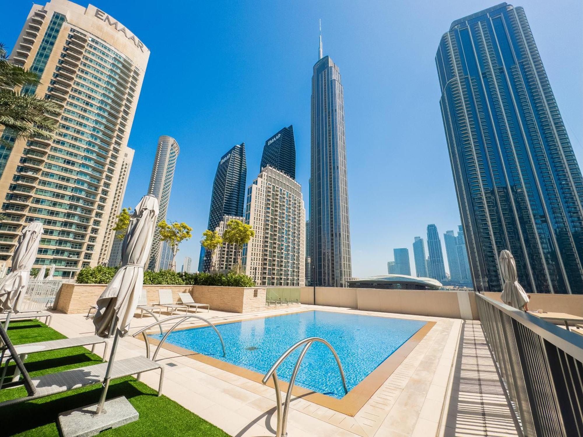 Apartment Luxury Downtown 5mins Walk To Burj Khalifa *